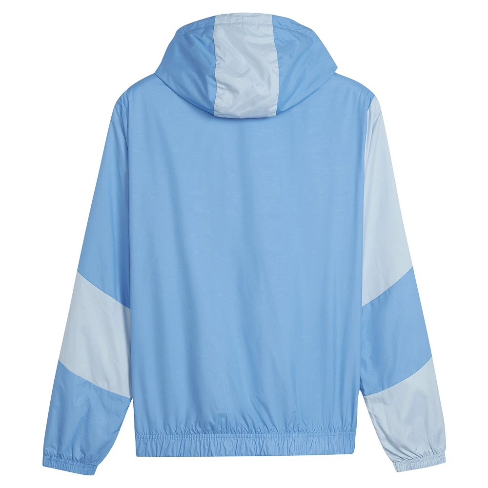 Men's Puma Blue Manchester City 2023/24 Pre-Match Full-Zip Hoodie Jacket