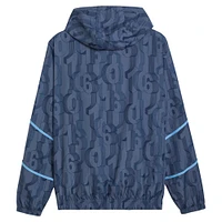 Men's Puma Blue Manchester City 2024/25 Pre-Match Anthem dryCELL Full-Zip Hoodie Jacket