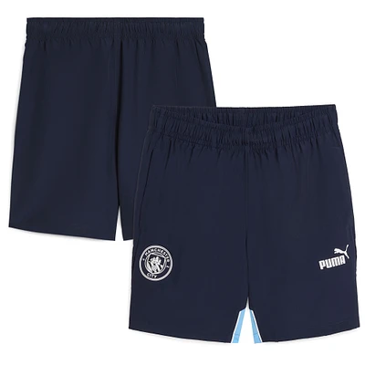 Short Puma bleu marine Manchester City ftblArchive dryCELL pour homme