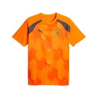 Men's Puma  Orange Manchester City 2023/24 Pre-Match Jersey