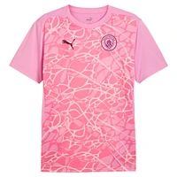 Men's Puma Pink Manchester City 2024/25 Pre-Match Jersey