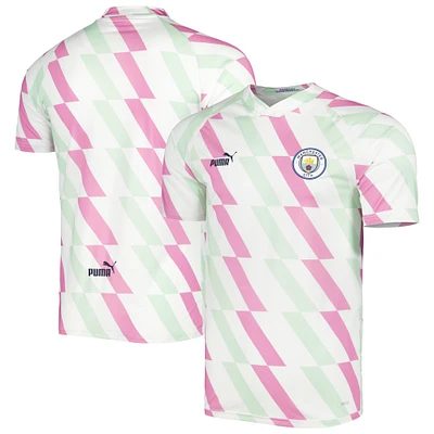 Men's Puma White Manchester City 2022/23 Pre-Match Training Jersey