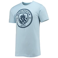 Men's Raheem Sterling Light Blue Manchester City Name & Number T-Shirt