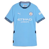 Maillot De joueur réplique à domicile Puma Kevin Bruyne pour femme, bleu clair, Manchester City 2024/25