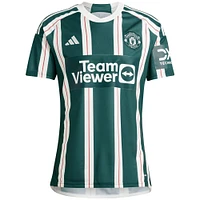 Men's adidas Amad Diallo Green Manchester United Replica Player Jersey