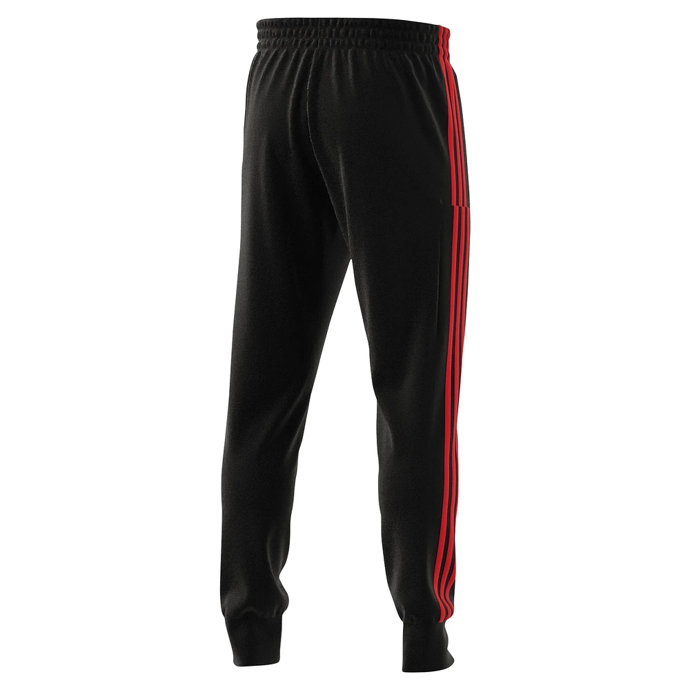 Pantalon adidas noir Manchester United 2024/25 DNA pour homme