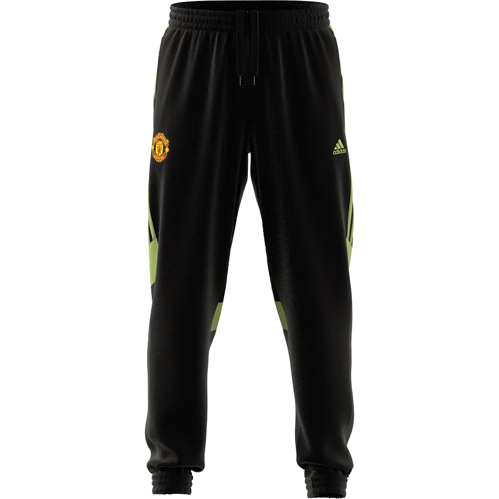 Men's adidas Black Manchester United x Stone Roses 2023/24 Urban Purist Woven Track Pants