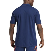 Men's adidas Blue Manchester United Tiro 24 Polo