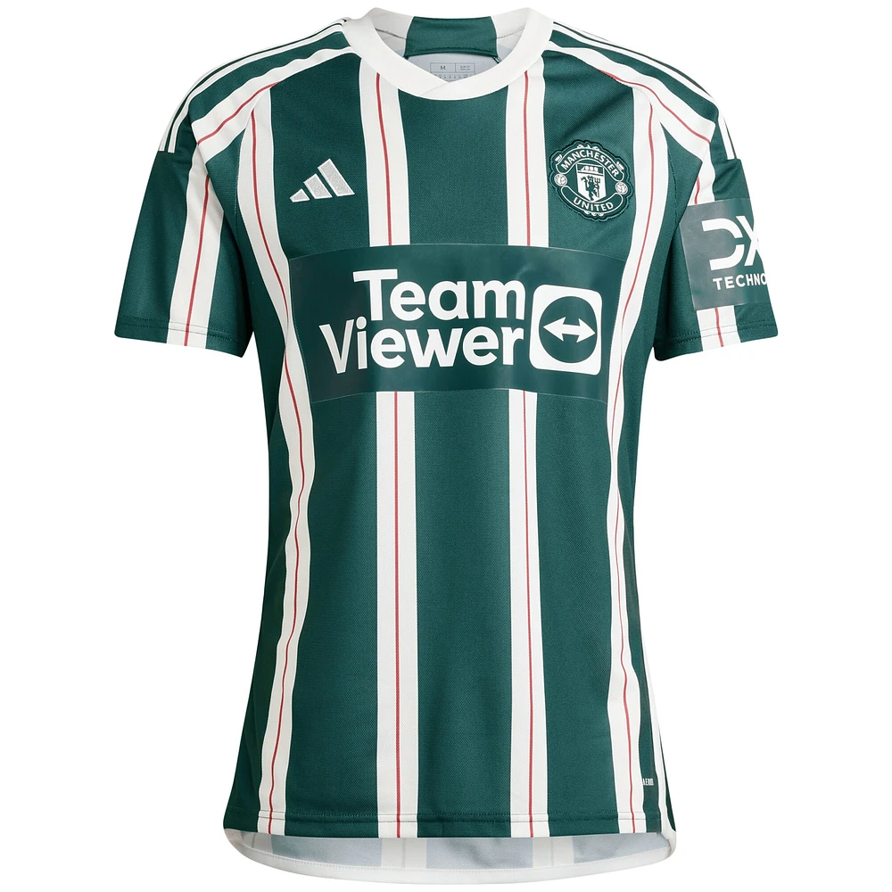 Men's adidas Casemiro Green Manchester United 2023/24 Away Replica Player Jersey