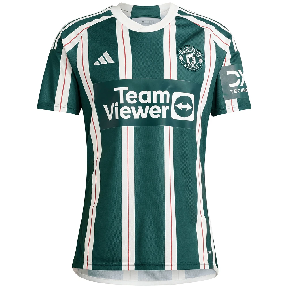 Men's adidas Marcus Rashford Green Manchester United 2023/24 Away Replica Player Jersey