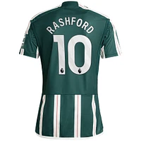 Men's adidas Marcus Rashford Green Manchester United 2023/24 Away Replica Player Jersey