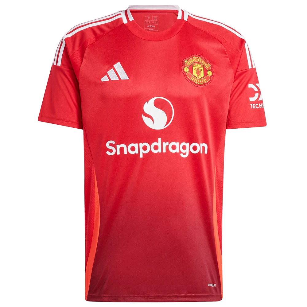 Men's adidas Marcus Rashford Red Manchester United 2024/25 Home Replica Player Jersey