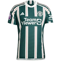Men's adidas Mason Mount Green Manchester United 2023/24 Away Authentic Player Jersey