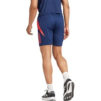 Men's adidas Navy Manchester United Tiro 2024/25 AEROREADY Training Shorts