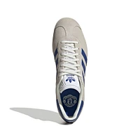 Men's adidas Originals White Manchester United x George Best Lifestyler Gazelle Shoes