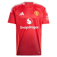 Men's adidas Rasmus Højlund Red Manchester United 2024/25 Home Replica Player Jersey