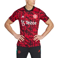 Men's adidas Red Manchester United 2023/24 Pre-Match Top