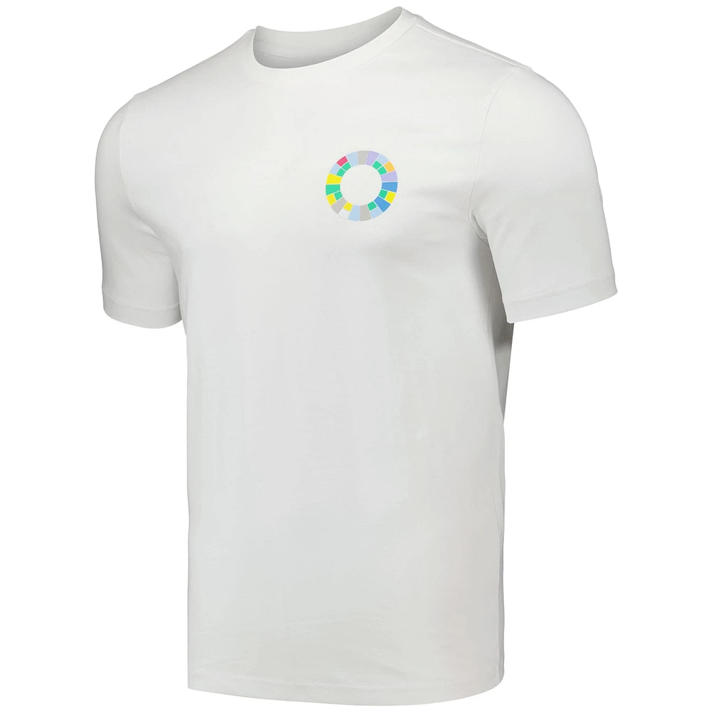 Men's adidas  White Peter Saville x Manchester United T-Shirt