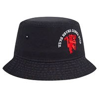 Men's New Era Navy Manchester United Matchday Bucket Hat