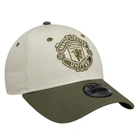 Youth New Era  Tan Manchester United Contrast 9FORTY Adjustable Hat