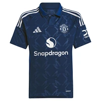 Youth adidas Alejandro Garnacho Navy Manchester United 2024/25 Replica Player Jersey
