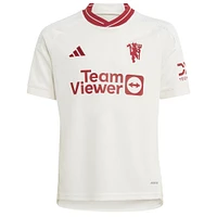 Maillot de joueur adidas Alejandro Garnacho blanc Manchester United 2023/24 troisième réplique pour jeune