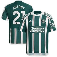 Youth adidas Antony Green Manchester United 2023/24 Away Replica Player Jersey