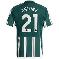 Youth adidas Antony Green Manchester United 2023/24 Away Replica Player Jersey