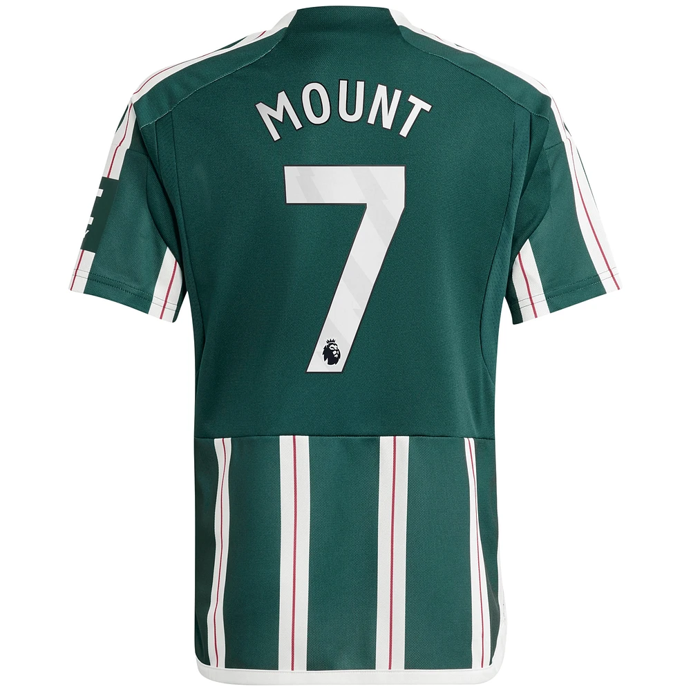 Youth adidas Mason Mount Green Manchester United 2023/24 Away Replica Player Jersey
