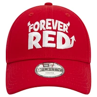 Youth New Era Red Manchester United Forever Red 9FORTY Adjustable Hat