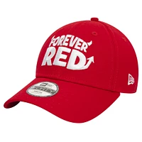 Youth New Era Red Manchester United Forever Red 9FORTY Adjustable Hat