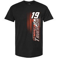 T-shirt avec nom et numéro Martin Truex Jr de la collection Joe Gibbs Racing Team pour homme, noir