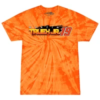T-shirt tie-dye pour hommes de la collection Joe Gibbs Racing Team orange Martin Truex Jr Bass Pro Shops