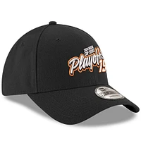 Men's New Era Black Martin Truex Jr 2024 NASCAR Cup Series Playoffs 9FORTY Adjustable Hat