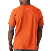 Men's Starter Orange Martin Truex Jr Special Teams T-Shirt