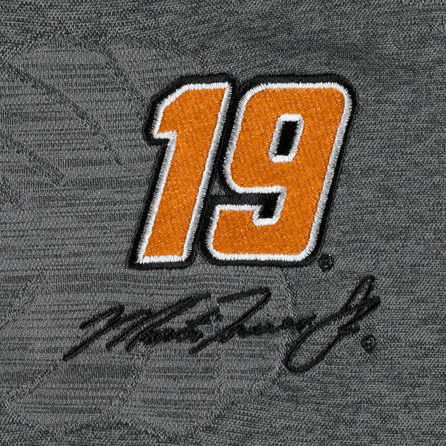 Polo Homme Tommy Bahama Anthracite Martin Truex Jr Palm Coast Delray Frond IslandZone