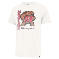 Men's '47 Cream Maryland Terrapins Phase Out Franklin T-Shirt