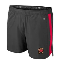 Men's Colosseum Charcoal Maryland Terrapins Langmore Shorts