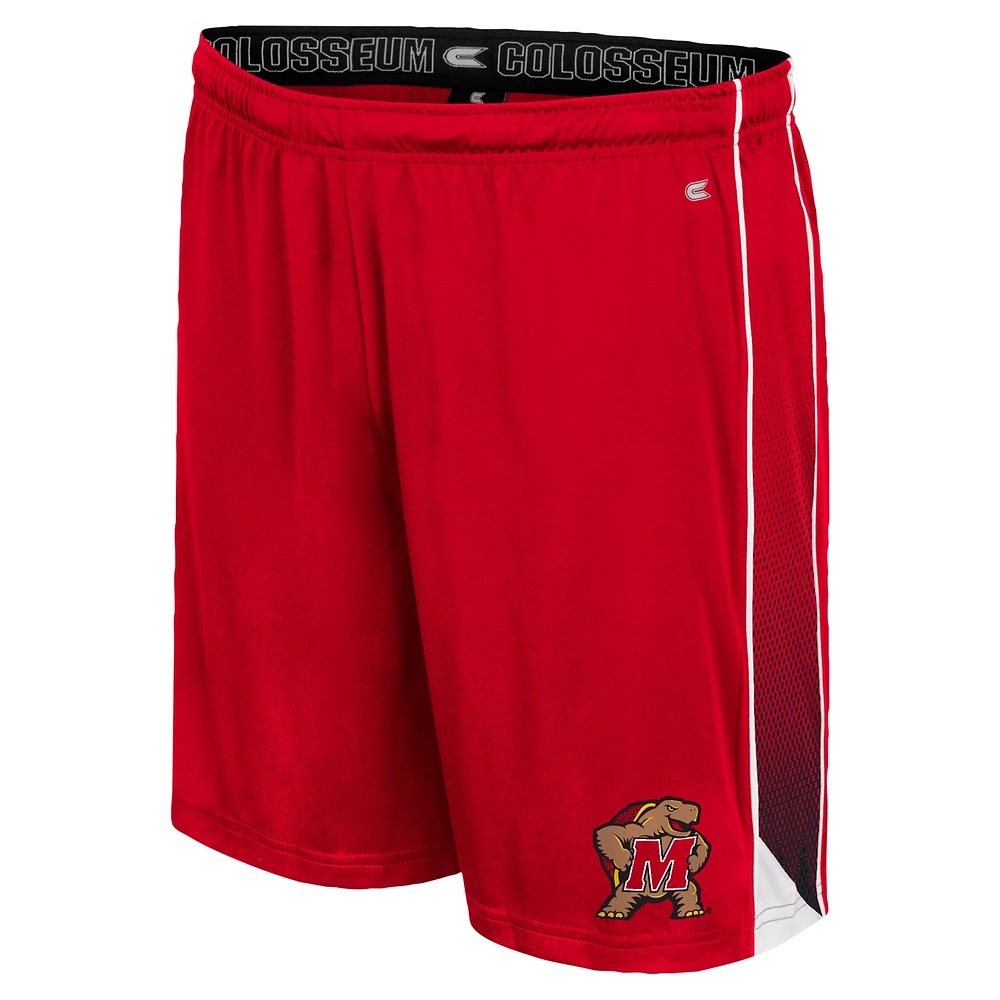 Men's Colosseum Red Maryland Terrapins Online Shorts