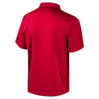 Men's Colosseum Red Maryland Terrapins Strike Bowling Button-Up Shirt