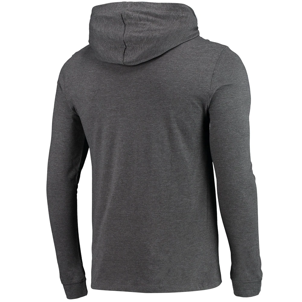 Men's Concepts Sport Red/Heather Charcoal Maryland Terrapins Meter Long Sleeve Hoodie T-Shirt & Jogger Pajama Set