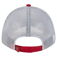Men's New Era  Red Maryland Terrapins Trucker 9FORTY Adjustable Hat