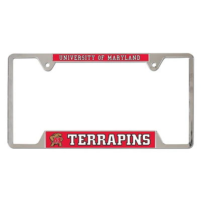 Cadre de plaque d'immatriculation WinCraft Maryland Terrapins