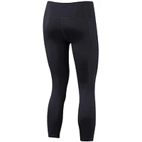 Women's Under Armour Black Maryland Terrapins Motion Performance Ankle-Cropped Leggings