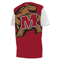 Youth Under Armour White/Red Maryland Terrapins Gameday T-Shirt