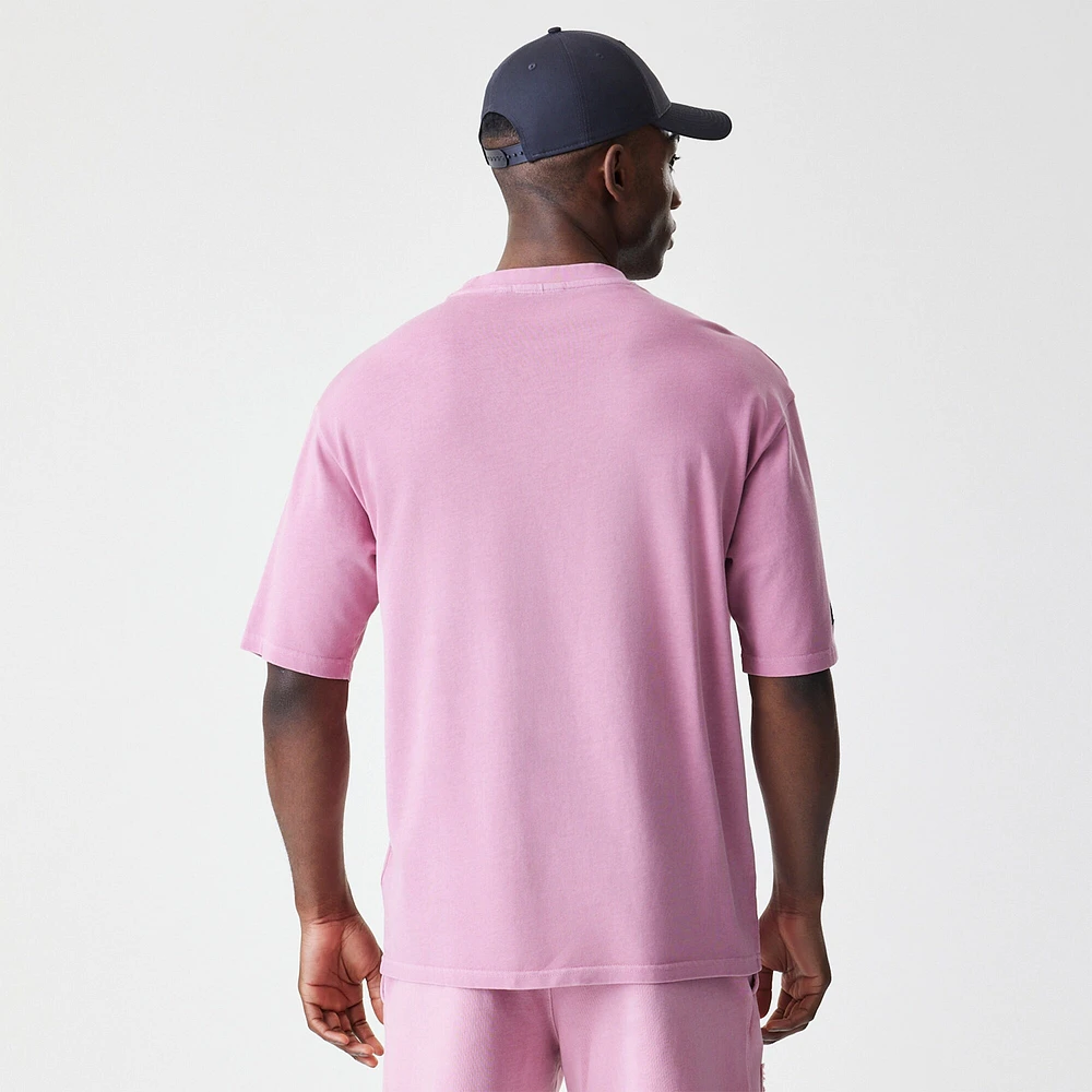 Men's New Era  Pink McLaren F1 Team Acid Washed T-Shirt