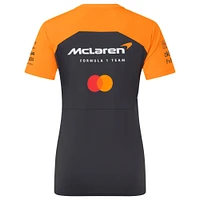 Women's McLaren  Anthracite/Orange F1 Team 2025 Replica Set Up T-Shirt