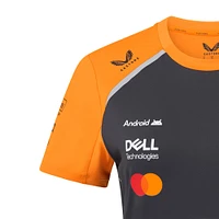 Women's McLaren  Anthracite/Orange F1 Team 2025 Replica Set Up T-Shirt