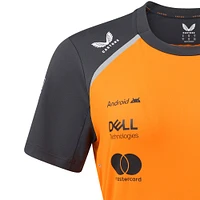 Women's McLaren Lando Norris Orange/Anthracite F1 Team 2025 Replica Driver Set Up T-Shirt