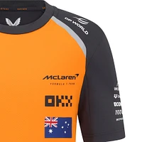 Youth McLaren Oscar Piastri Orange/Anthracite F1 Team 2025 Replica Driver Set Up T-Shirt